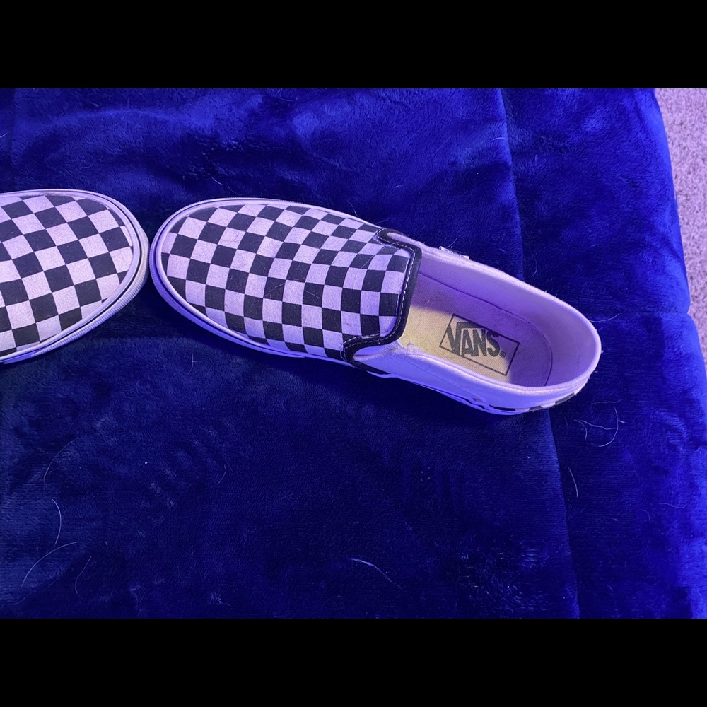 Checkered Vans